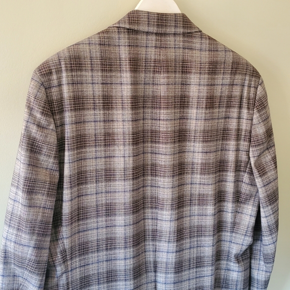 NWOT Lauren Ralph Lauren 42S Glen Plaid Lexington Ultraflex Old Money Blazer - Picture 10 of 13
